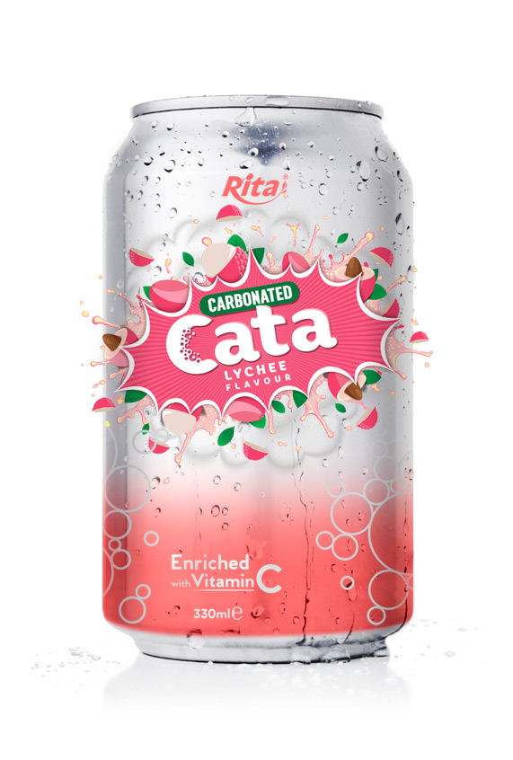 Carbonated Natural Lychee Flavor Drink